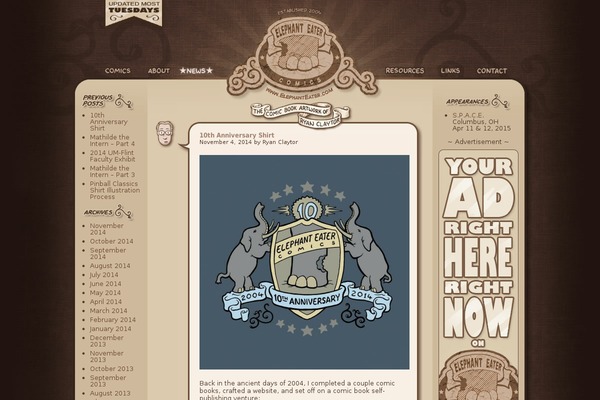 elephanteater.com site used Claytor