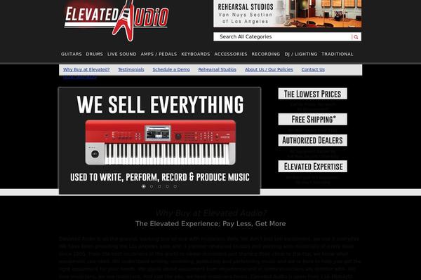 elevatedaudio.com site used Thesis