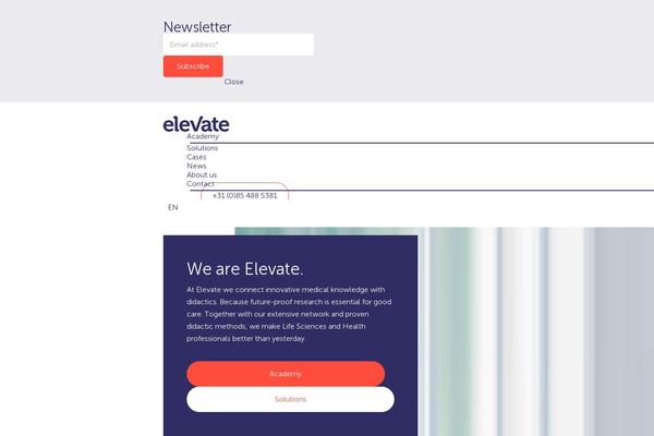 elevatehealth.eu site used Elevatehealth