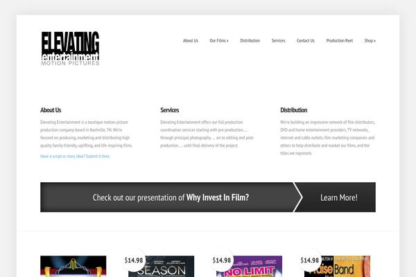 Foxy theme site design template sample