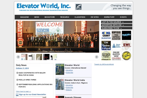 elevatorworld.com site used Ewmain