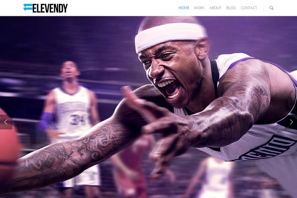 Salient theme site design template sample