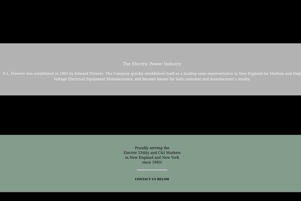 elflowers.com site used Twenty Twenty-Three