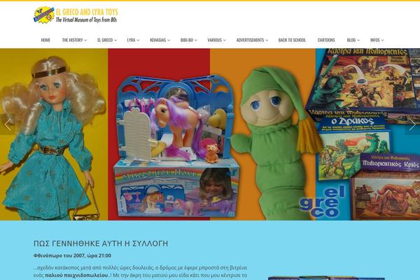 Total Child theme site design template sample