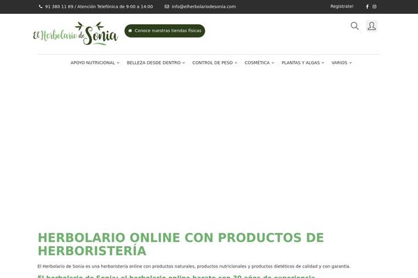 elherbolariodesonia.com site used Schon-child