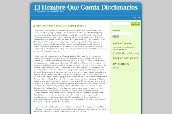 elhombrequecomiadiccionarios.com site used My-envision
