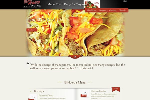 elhuero.com site used MyRestaurant