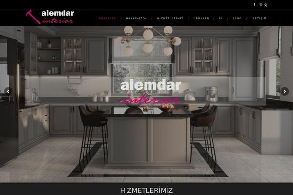 Archi theme site design template sample