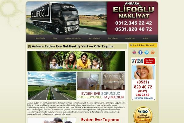 elifogluankaranakliyat.com site used Elifoglutema