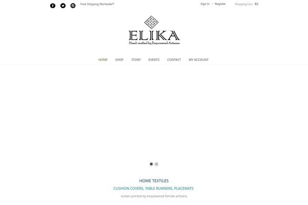 elikastudio.com site used Elika