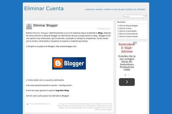 Suffusion theme site design template sample