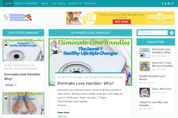 eliminate-love-handles.com site used Padwritingtheme