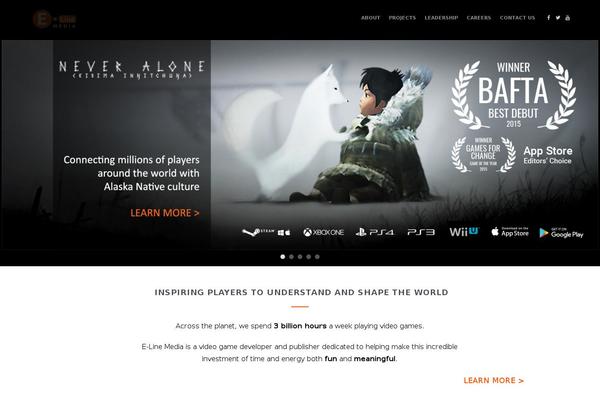 Landy theme site design template sample