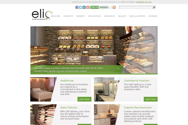 ELIO theme websites examples