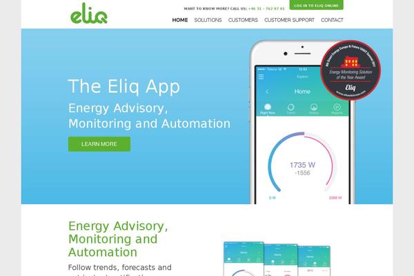 eliq.se site used Eliq