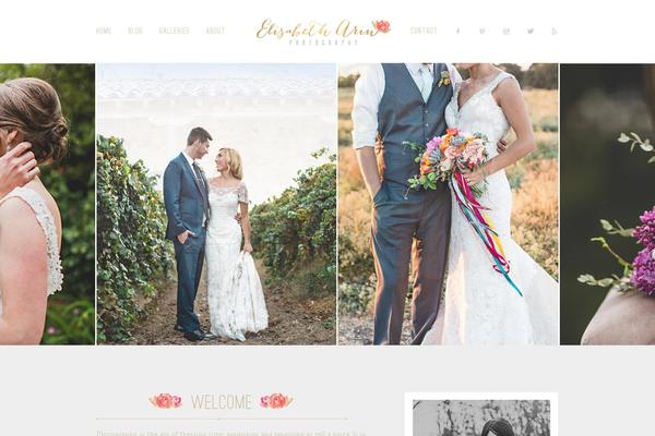 ProPhoto 5 theme site design template sample