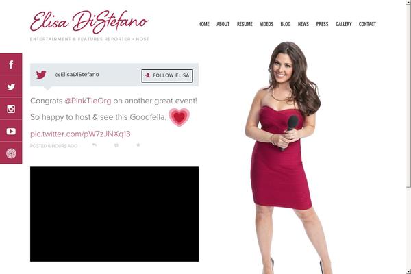 elisadistefano.com site used Elisa