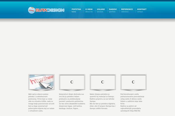 Karma theme site design template sample