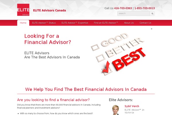 eliteadvisors.ca site used Eliteadv