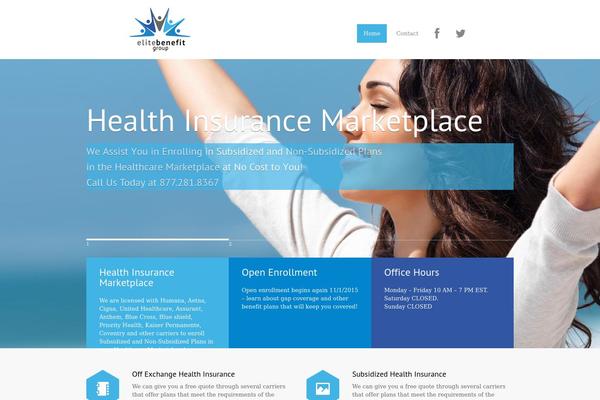 MediCenter theme site design template sample