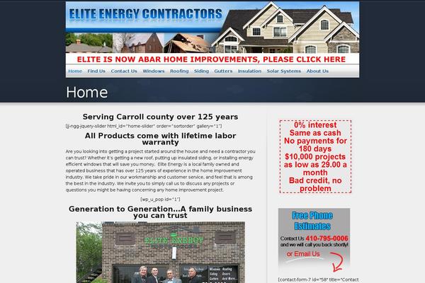 eliteenergycontractors.com site used Webly
