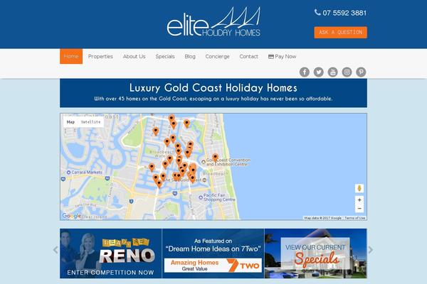 eliteholidayhomes.com.au site used Ehh-2015