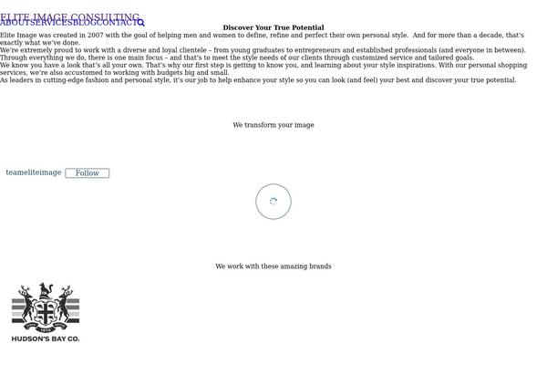Total theme site design template sample