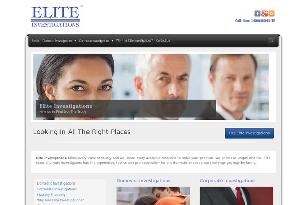 eliteinvestigations.com site used Divi-lawyer