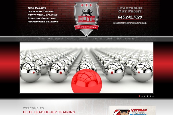 eliteleadershiptraining.com site used Nextclient