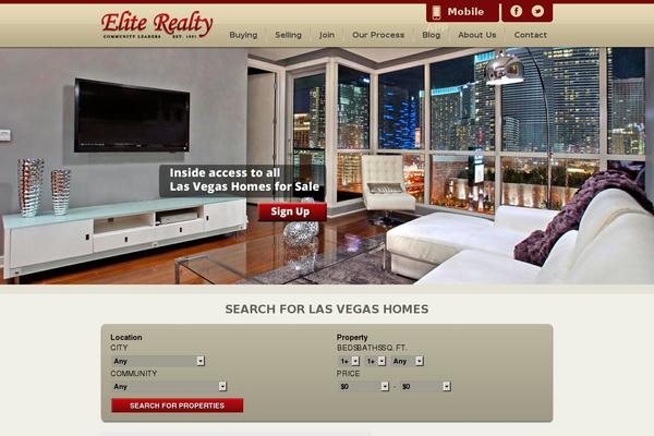 eliterealty.net site used Eliterealty