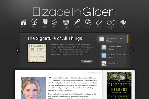 Site using GigPress plugin