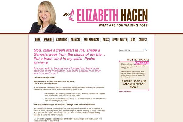 elizabethhagen.com site used Eh