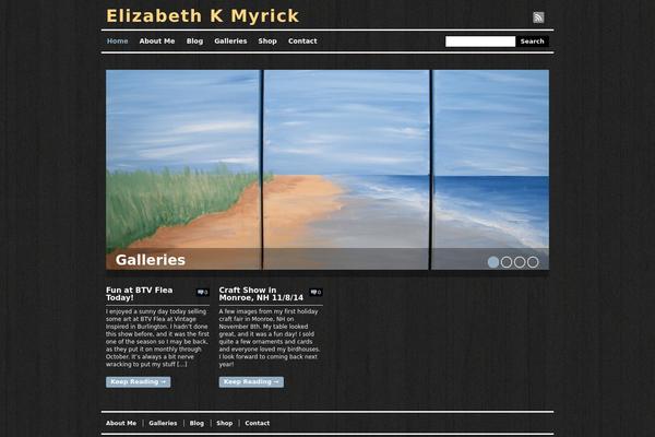 elizabethkmyrick.com site used Tribeca