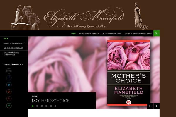 elizabethmansfield.com site used Twenty Fourteen