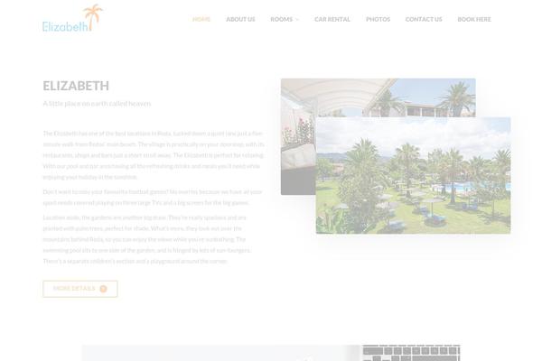 Zante theme site design template sample