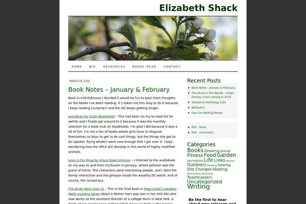 elizabethshack.com site used Pilcrow