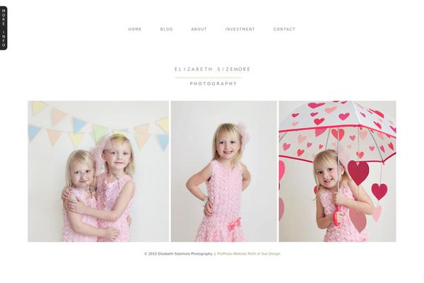 ProPhoto 5 theme site design template sample
