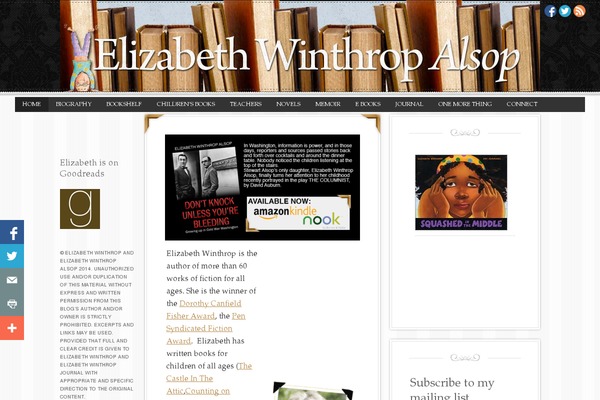 elizabethwinthrop.com site used Elizabethwinthrop