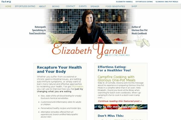 elizabethyarnell.com site used Elizabethyarnell
