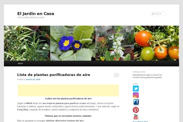 eljardinencasa.com site used Astra-hijo