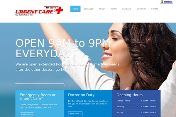 MediCenter theme site design template sample