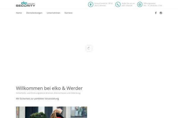 elko-werder.de site used Greenskeeper