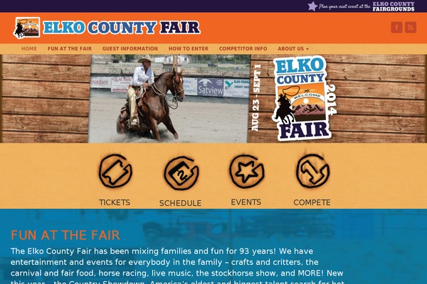 elkocountyfair.com site used Flat-bootstrap-child