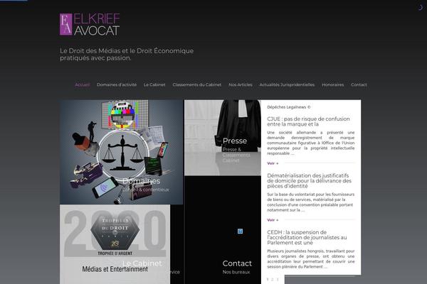 elkrief-avocats.com site used Elkrief_theme