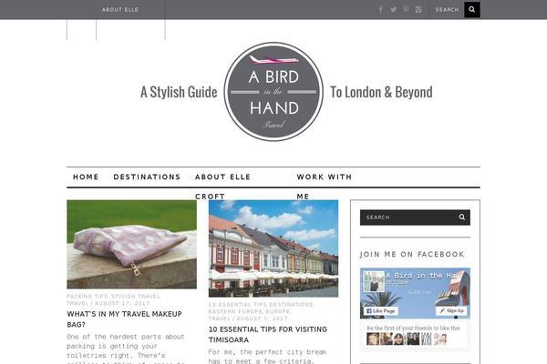 Simplemag theme site design template sample