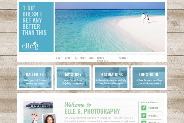 Prophoto4 theme site design template sample