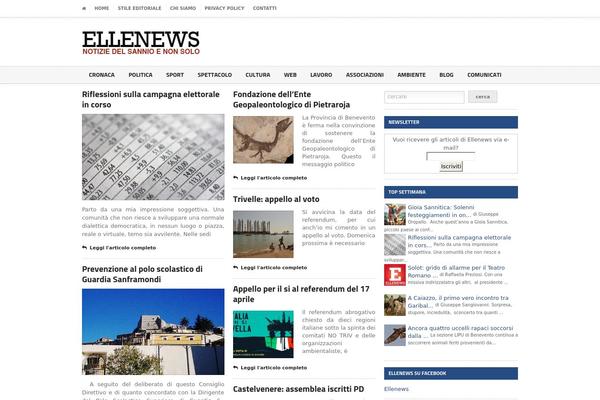 ellenews.com site used Legatus Theme