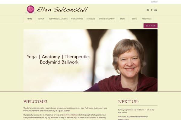 Enfold theme site design template sample