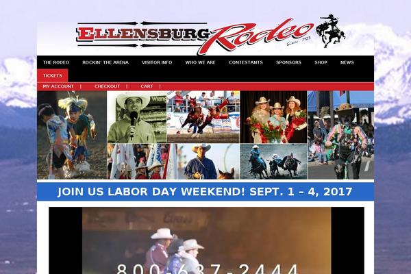 ellensburgrodeo.com site used Ellensburg-rodeo