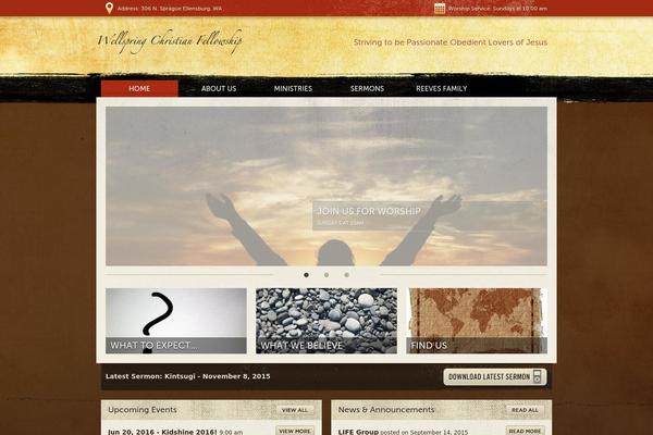 Moses theme site design template sample